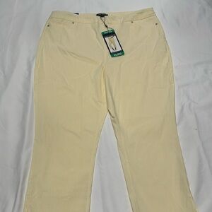 Mario Serrani comfort stretch capri size XL NWT